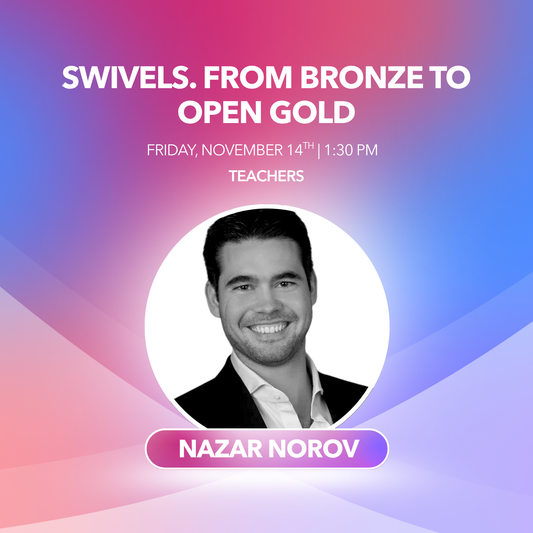 Teacher | 1:30PM | Swivels. From Bronze to Open Gold