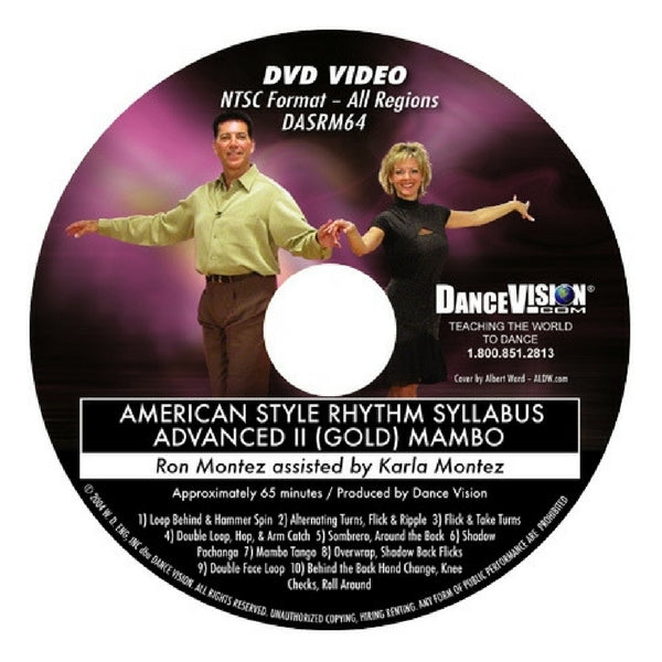 American Rhythm Mambo Gold Classic Syllabus – Dance Vision