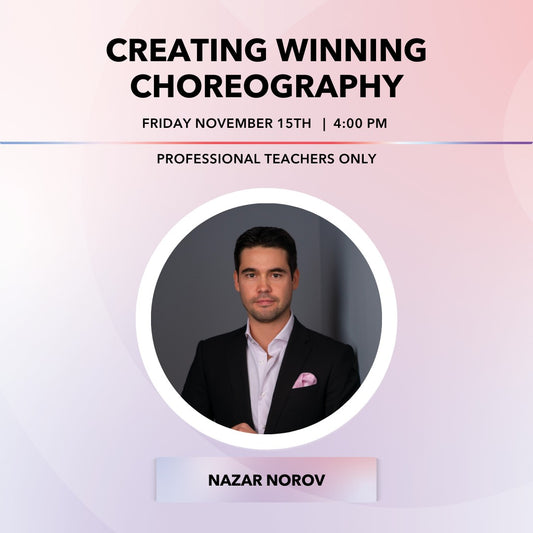 Pro | 4PM | Creating Winning Choreography