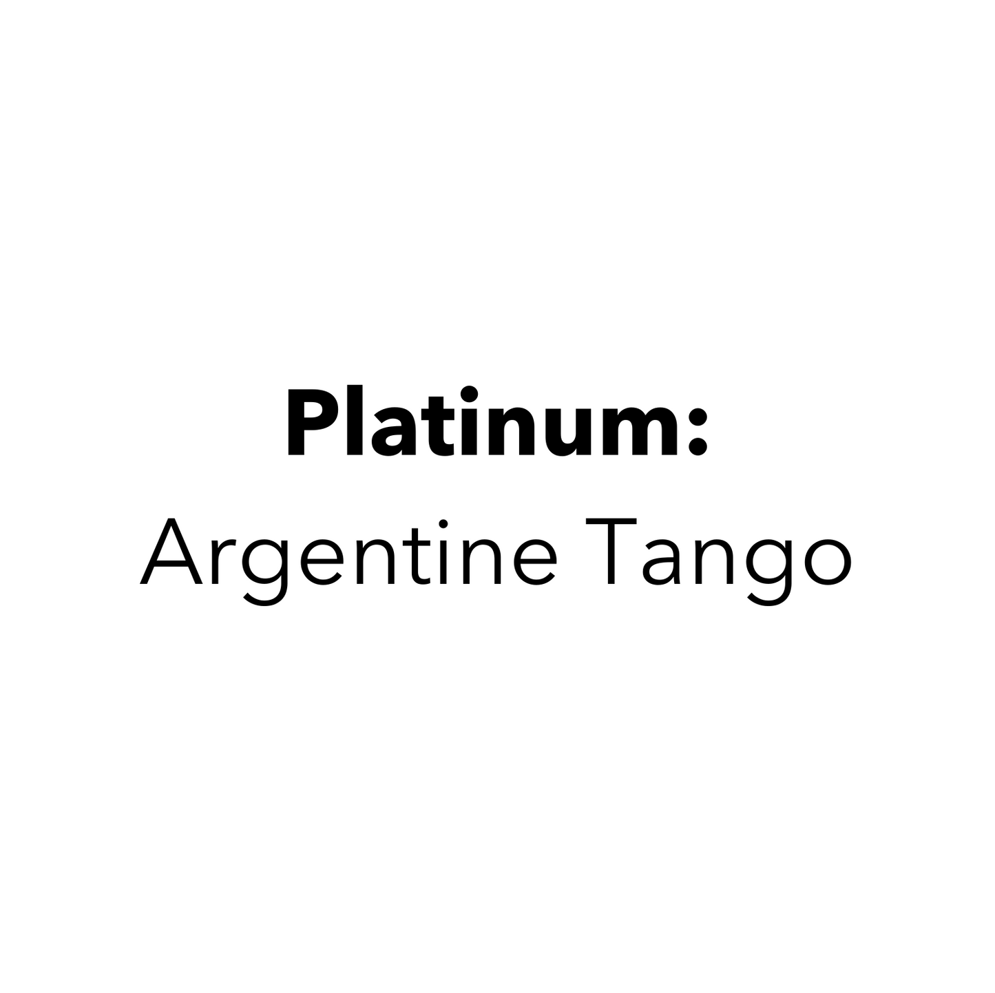 Argentine Tango Certification