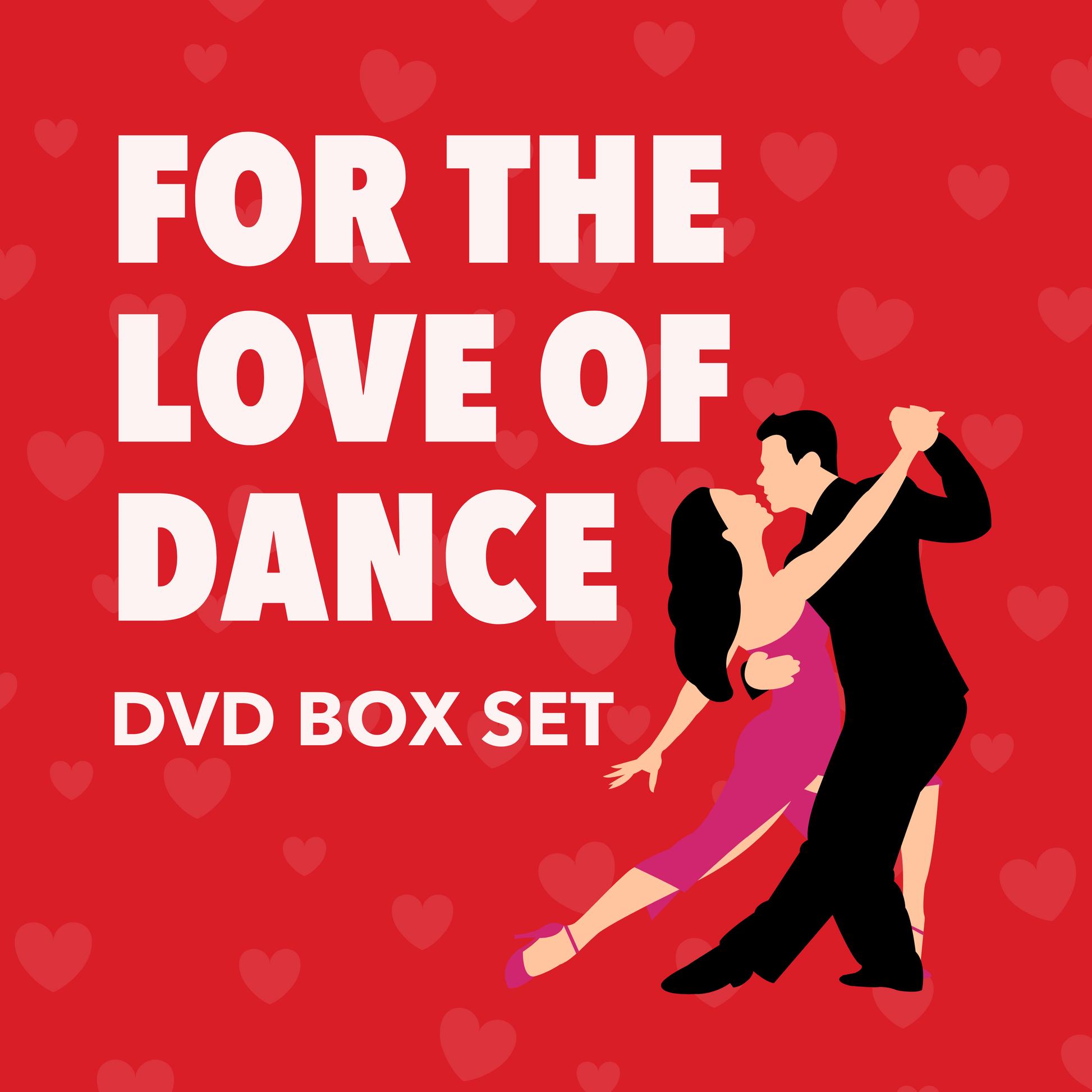 For the Love of Dance Argentine Tango DVD Box Set. Includes 9 DVDs. 
